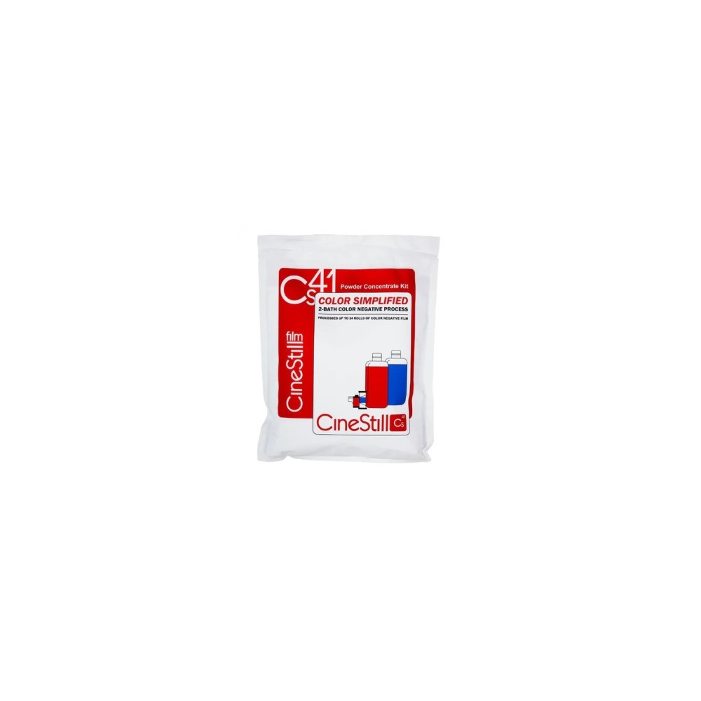 CineStill Cs41 Kit Simplificado de 2 Baños para Revelado a Color (En Polvo, 1L / Quarter Gallon)