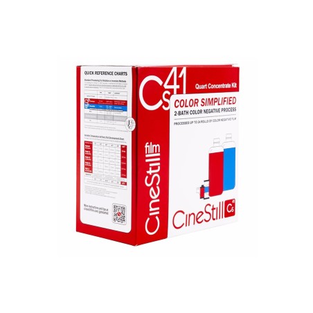 CineStill Cs41 Color Negative Simplified 2-Bath Kit (Liquid Concentrate, 1L / Quarter Gallon)