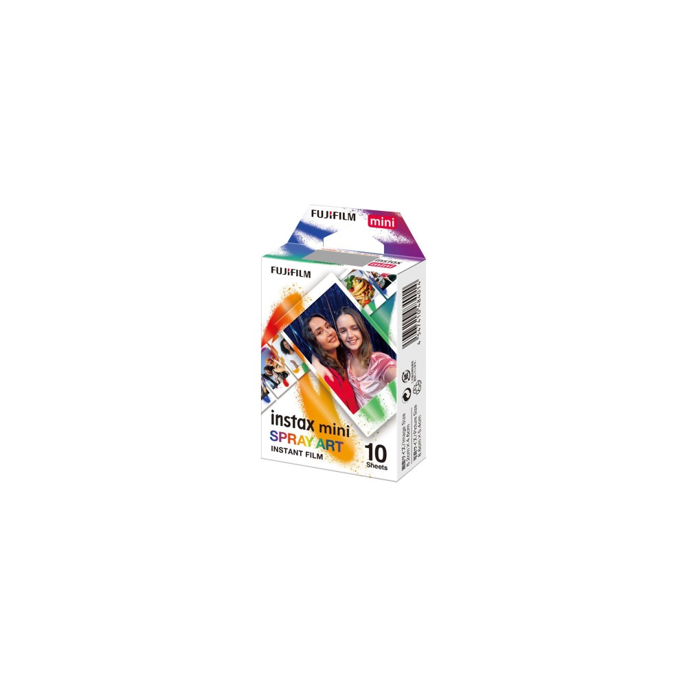 Fujifilm instax mini SPRAY ART (cartucho de 10 fotos)
