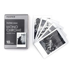 Fujifilm instax mini MONOCHROME (cartucho de 10 fotos)