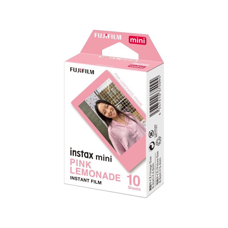 Fujifilm instax mini PINK LEMONADE (10 sheets)