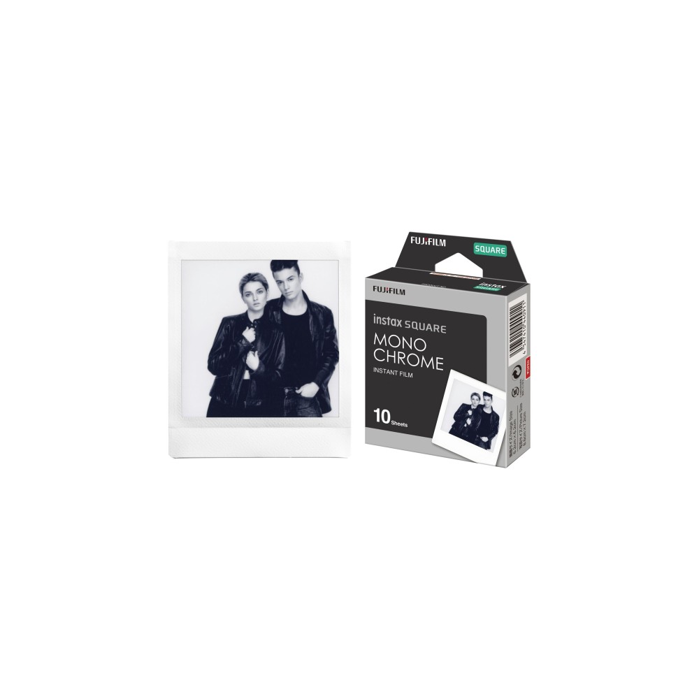 Fujifilm instax square MONOCHROME (cartucho de 10 fotos)