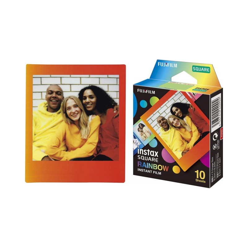 Fujifilm instax square RAINBOW (10 sheets)