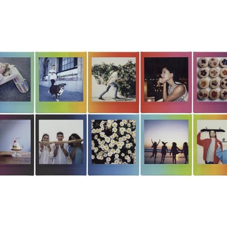 Fujifilm instax square RAINBOW (cartucho de 10 fotos)