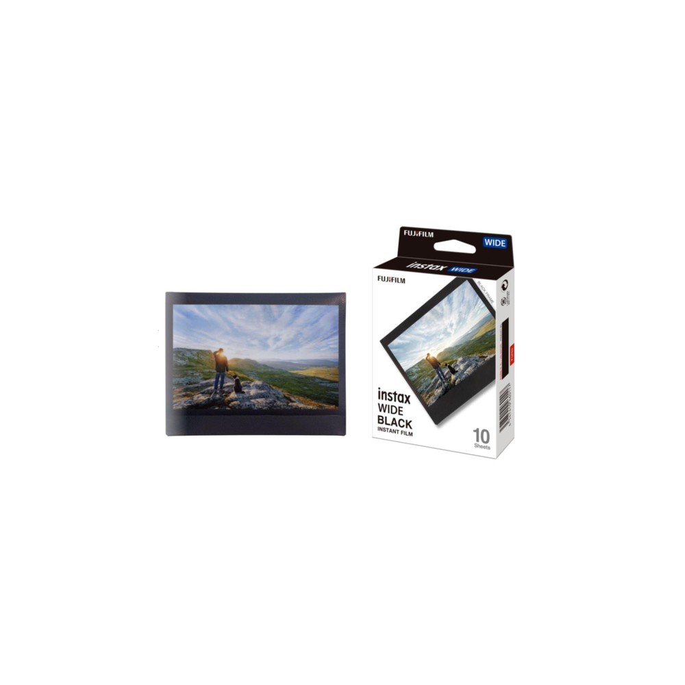 Fujifilm instax wide BLACK (10 sheets)