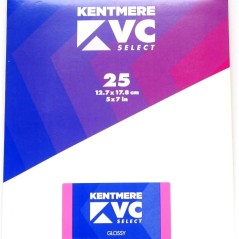 KENTMERE VC select glossy photographic paper 5x7in 25u