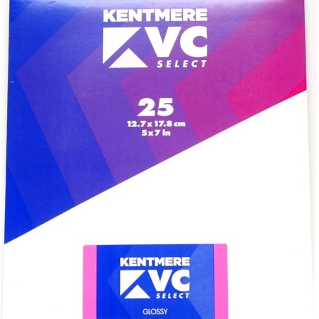 KENTMERE VC select glossy photographic paper 5x7in 25u