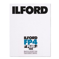 ILFORD FP4+ 125 4 x 5" Gran Formato (25 placas)