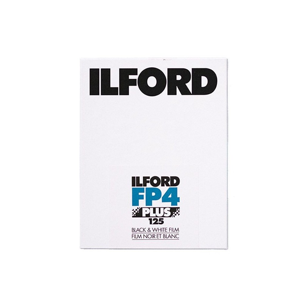 ILFORD FP4+ 125 4x5" Gran Formato (25 placas)