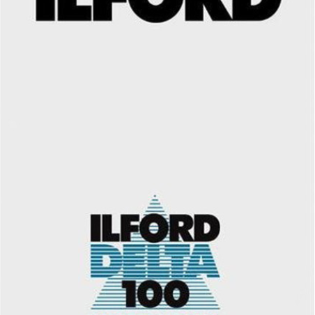 ILFORD DELTA 100 4 x 5" Gran Formato (25 placas)