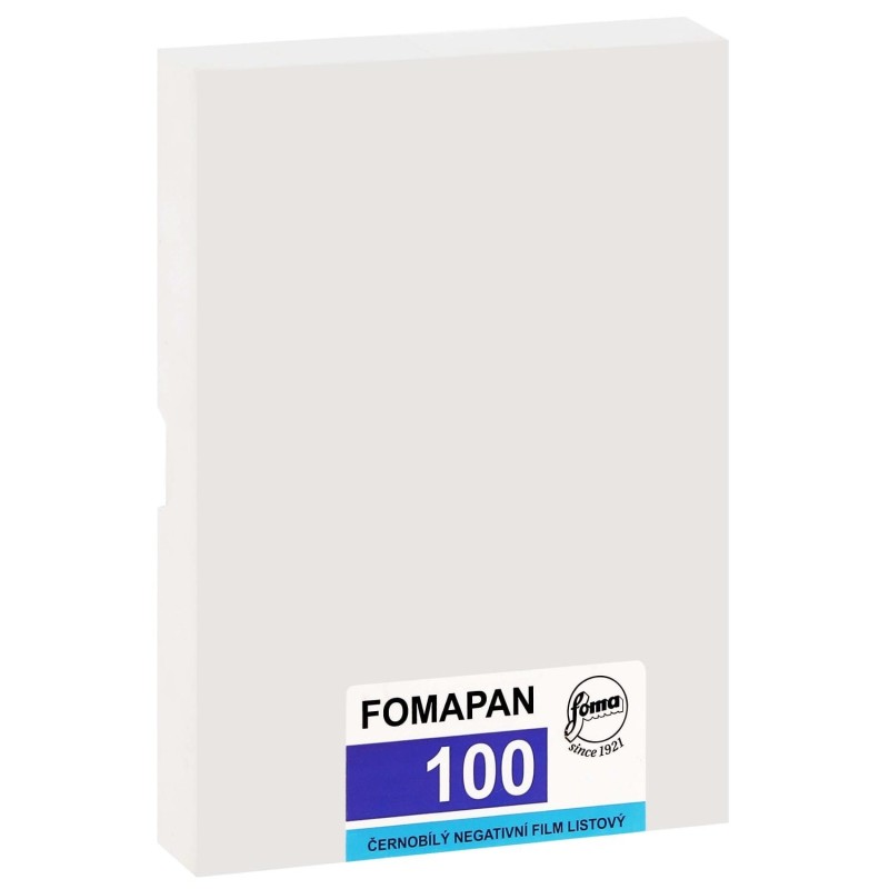 FOMAPAN 100 4 x 5" Gran Formato (VENCIDA 2020)