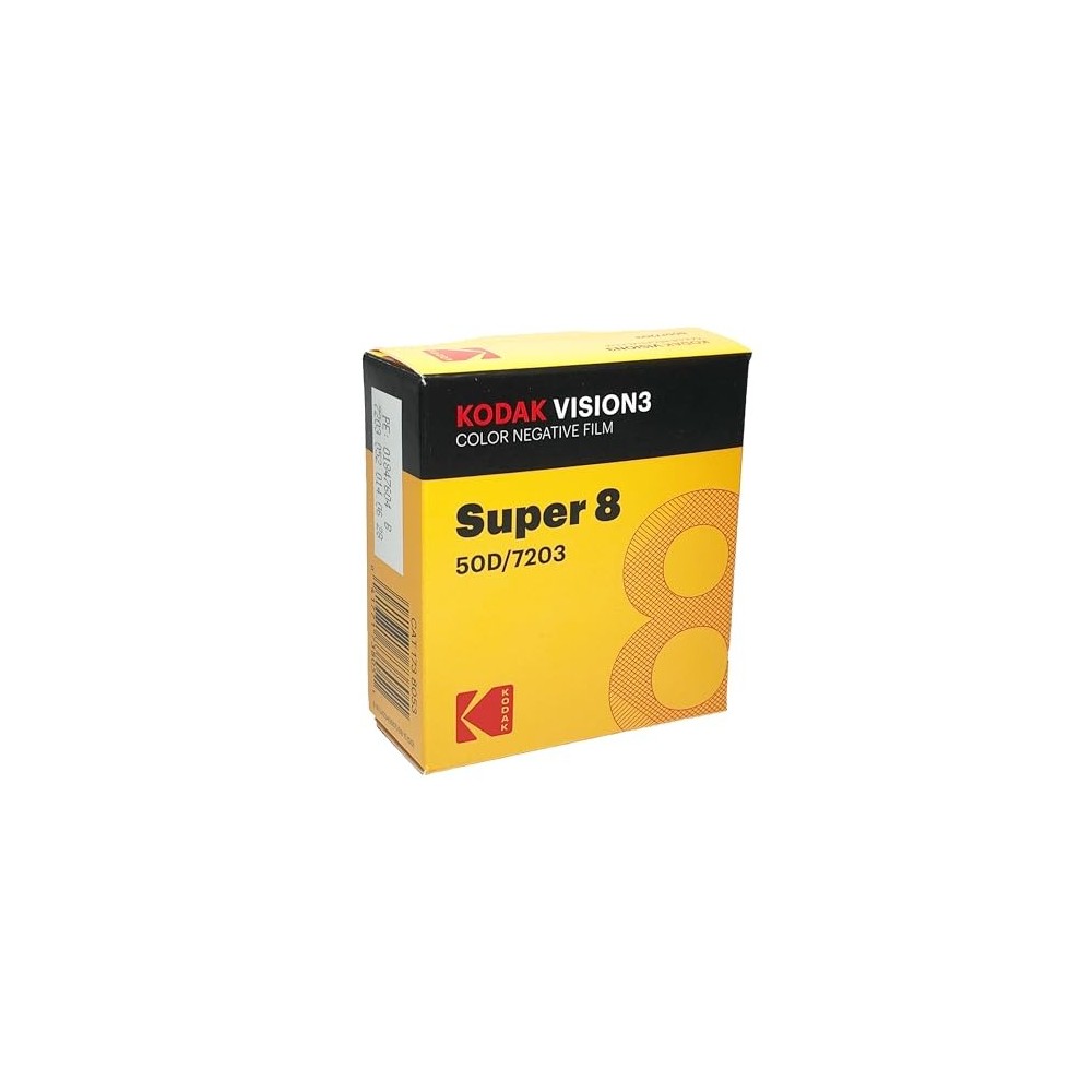 Kodak Vision 3 50D 7203 Super 8