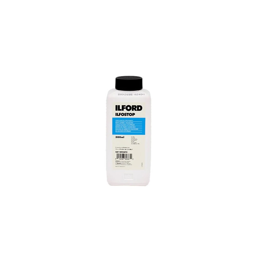 ILFORD ILFOSTOP odourless stop bath 500ml