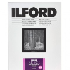 ILFORD MGRC papel fotográfico B&W brillo 17,8x24cm 25 hojas