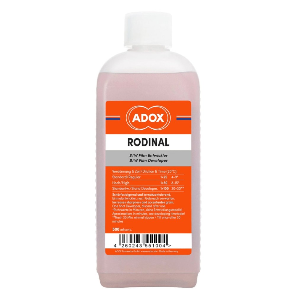 ADOX Rodinal Revelador de película en blanco y negro ( 500 mL )