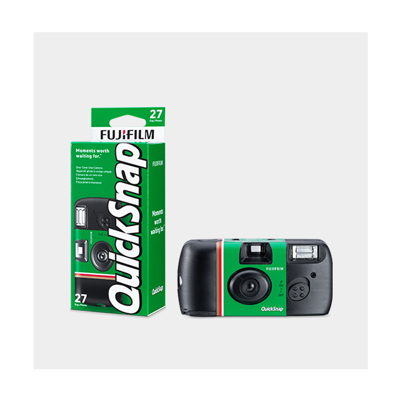 Fujifilm QuickSnap  single use camera 35mm 27 exp