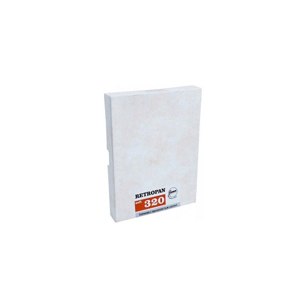 Foma RETROPAN soft 320 4x5" Large Format (25 sheets)