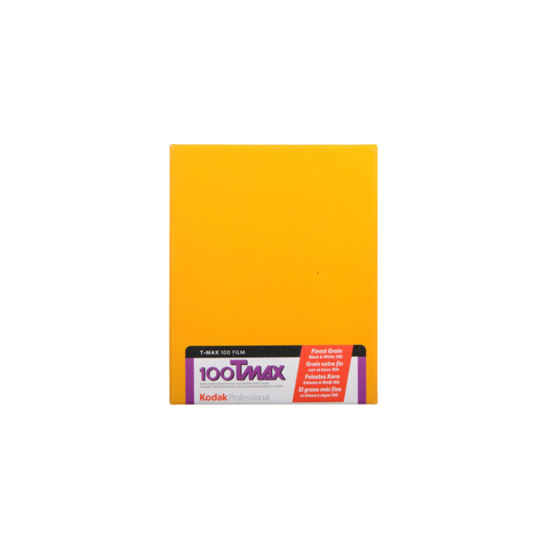 Kodak T-MAX 100 4x5" Large Format (10 sheets)