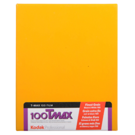 Kodak T-MAX 100 4x5" Large Format (10 sheets)