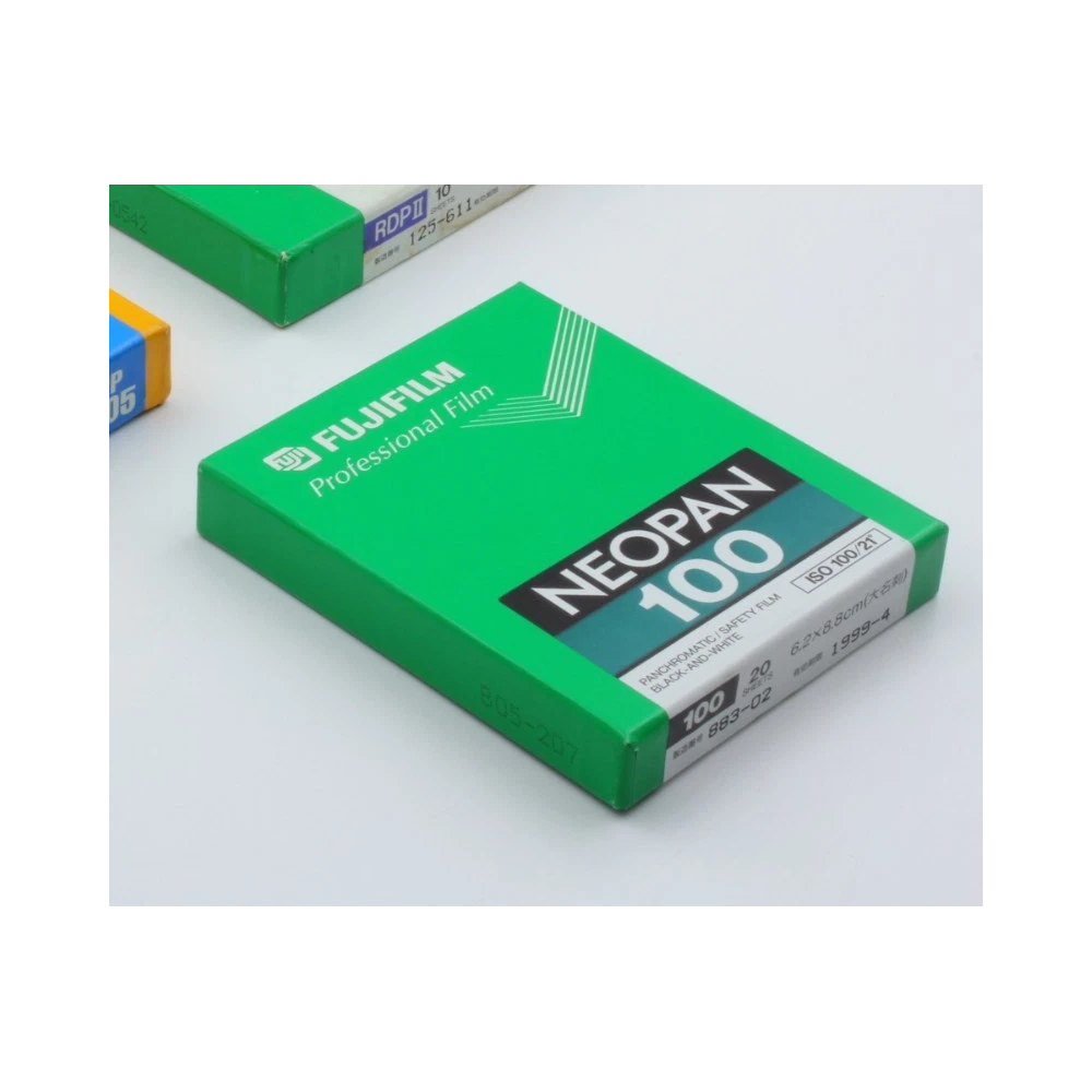 Fujifilm NEOPAN 4x5" Gran Formato (20 placas) EXP. 2000