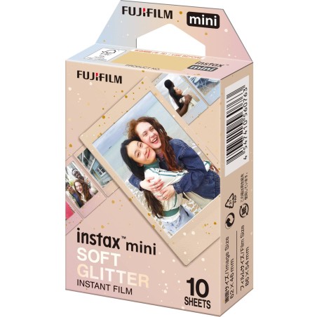 Fujifilm instax mini SOFT GLITTER (cartucho de 10 fotos)
