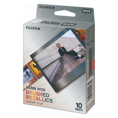 Fujifilm instax wide BRUSHED METALLICS (10 sheets)