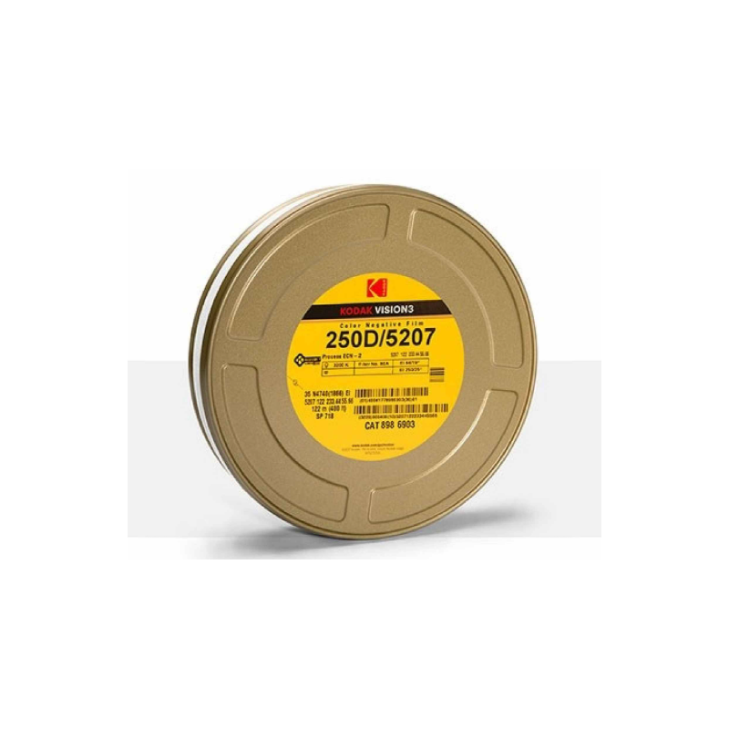 Kodak Vision 3 250D EN 5207 35mm 122m (bobina completa sellada)