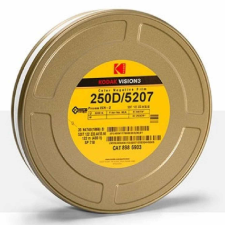 Kodak Vision 3 250D EN 5207 35mm 122m (full sealed reel)
