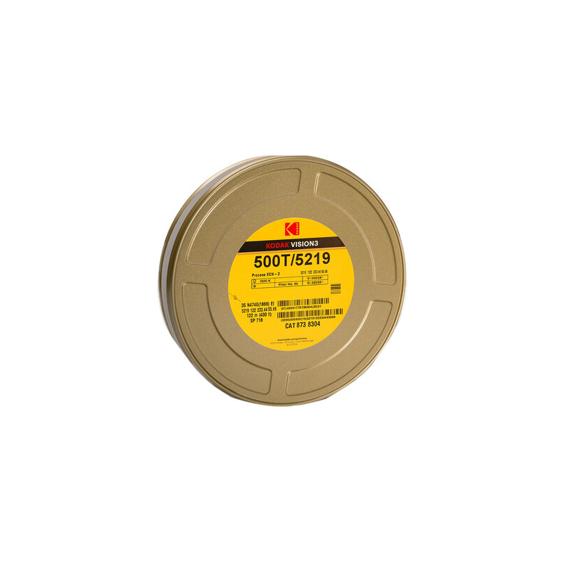 Kodak Vision 3 500T EJ 5219 35mm 122m (bobina completa sellada)