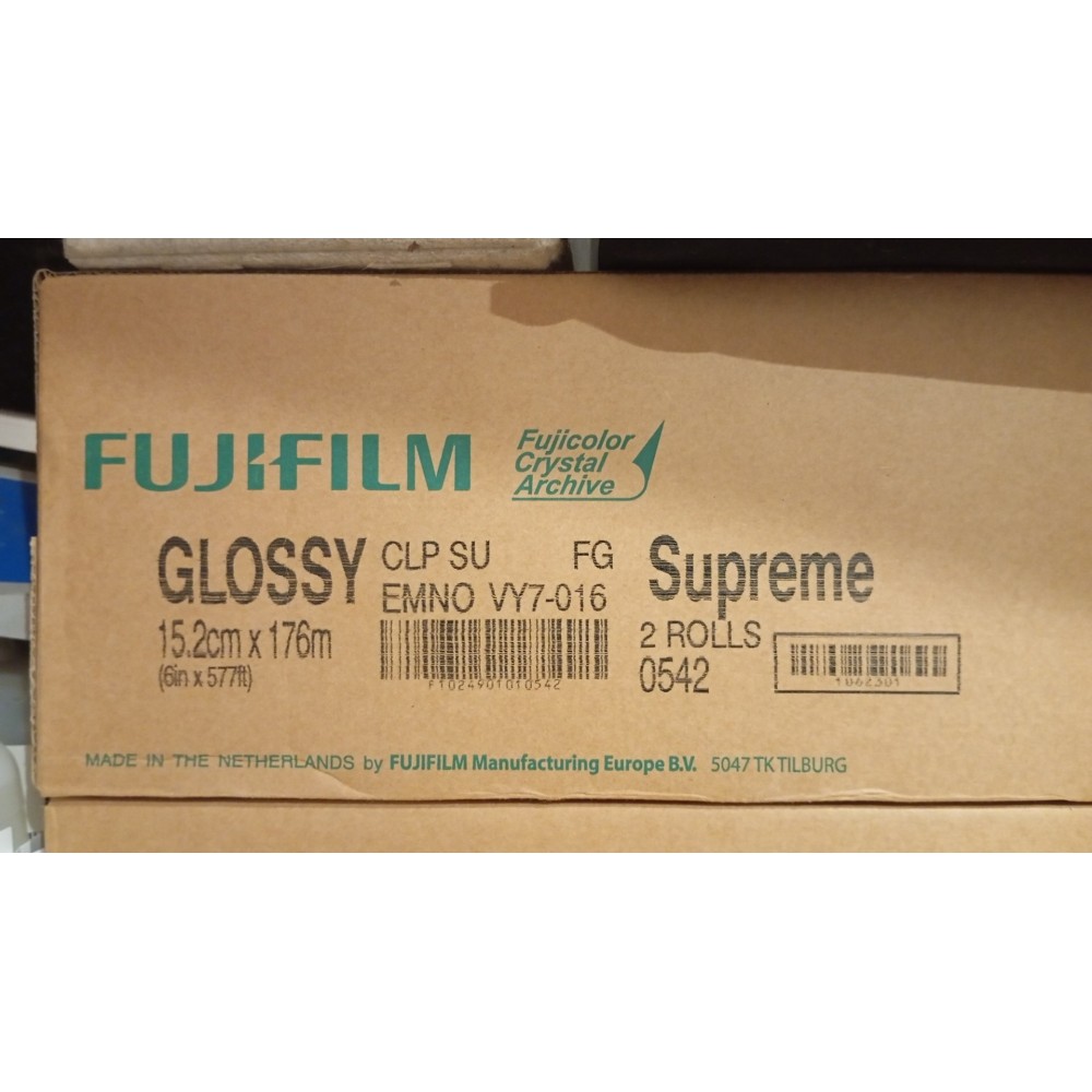 Fujicolor Crystal Archive paper Supreme 15,2x176 (2 rollos) Brillo
