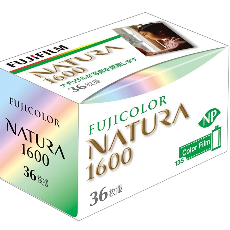 Fujifilm Fujicolor Natura 1600 35mm 36 exp (vencida 2016-2019)