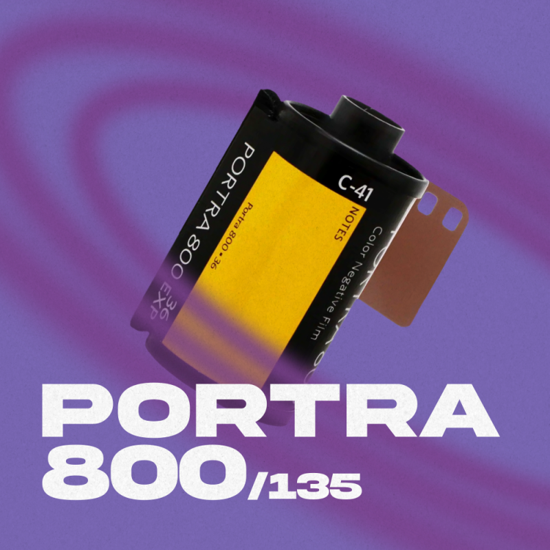 Kodak Professional Portra 800 Color Negative Film (35mm Film, 36 Exp.)  1451855 