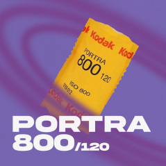 Kodak Portra 800 120 (1 roll)