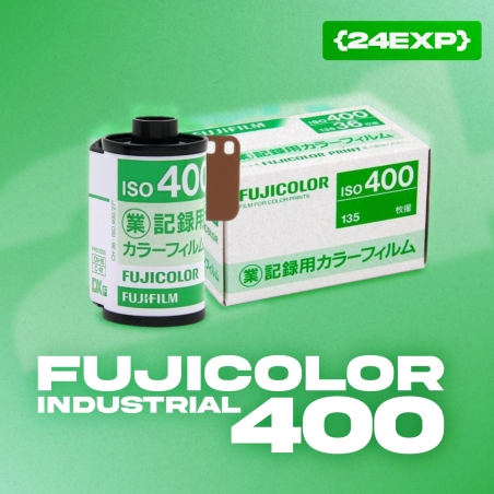 Fujifilm Fujicolor Industrial 400 35mm 24 exp (vencida 2006-2019)