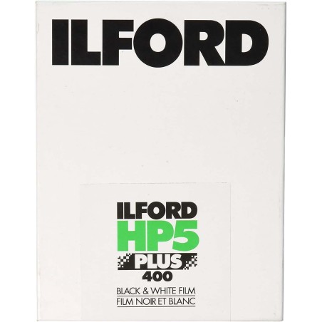 ILFORD HP5+ 400 4 x 5" Gran Formato (25 placas)