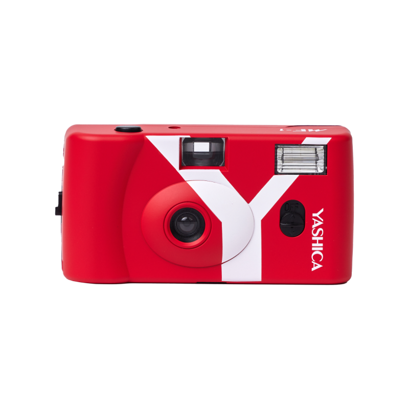YASHICA MF-1 Y Series Reusable Camera + FREE film (Blue, Red, Yellow or Turquoise)