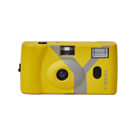 YASHICA MF-1 Serie Y Cámara Reutilizable + Carrete GRATIS (Azul, Rojo, Amarillo o Turquesa)