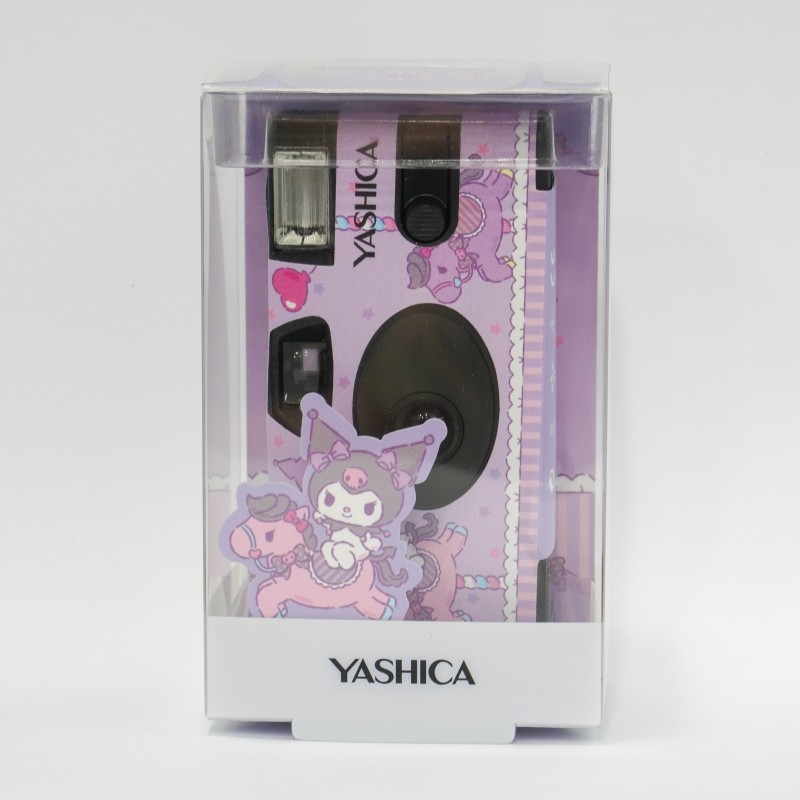 YASHICA x Sanrio - Cámara Desechable "Kuromi Playground" (Edición Limitada)