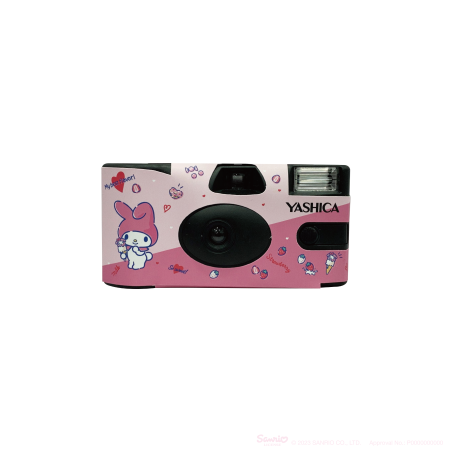 YASHICA x Sanrio - Cámara Desechable "My Melody Candyland" (Edición Limitada)