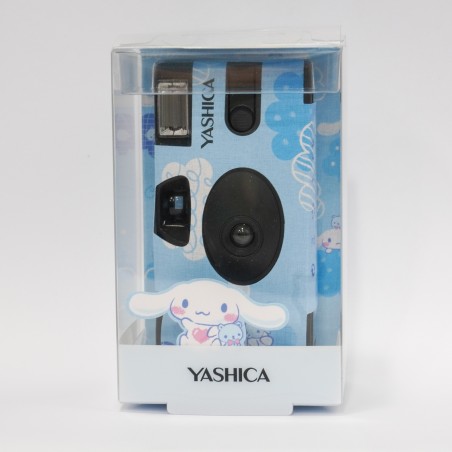 YASHICA x Sanrio - Cámara Desechable "Cinnamoroll Fluffy World" (Edición Limitada)