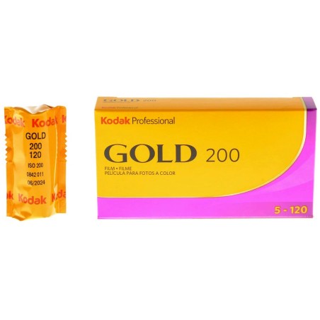 Kodak Gold 200 120 (1 rollo)