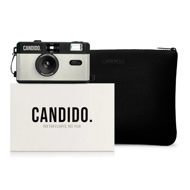 Candido Point & Shoot Film Camera (green, brown or white)