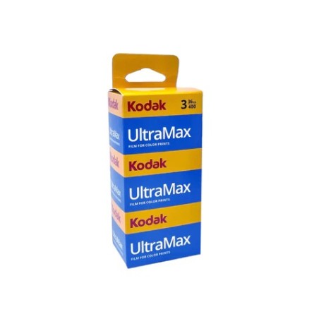 Kodak UltraMax 400 (3-Pack) 35mm 36 exp