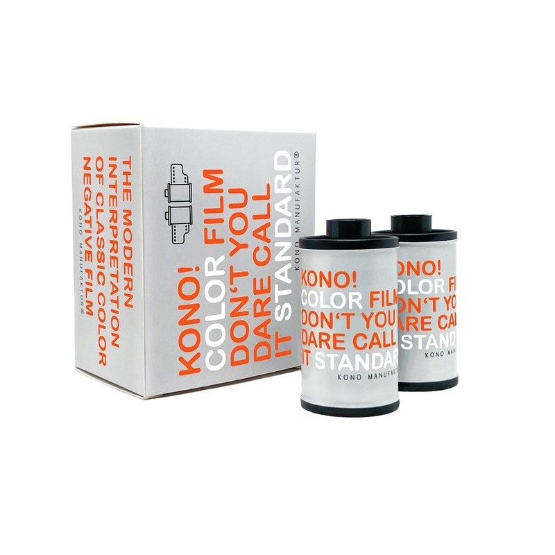 [¡Novedad!] KONO! Color 400 35mm 36 exp (Pack de 2 carretes)