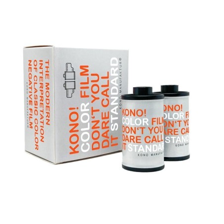 [¡Novedad!] KONO! Color 400 35mm 36 exp (Pack de 2 carretes)