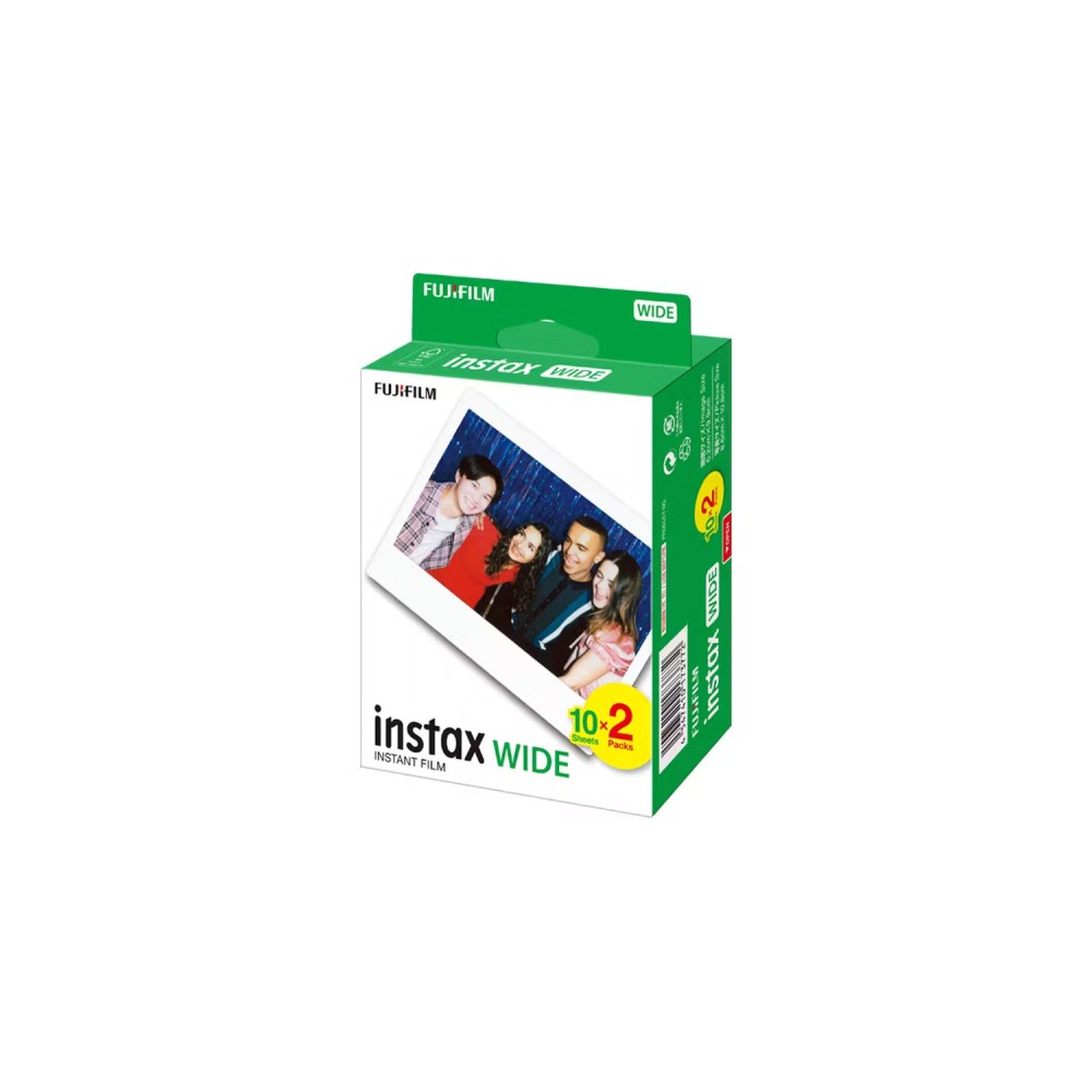 Instax WIDE Film 2-pack (20 sheets) - Best Price in Europe