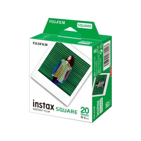 Fujifilm Instax SQUARE Pack de 2 Cartuchos (20 Fotos en total)