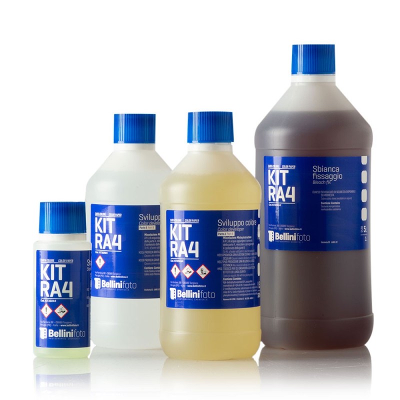 Kit Bellini RA4 para Revelado de Papel a Color - 5L