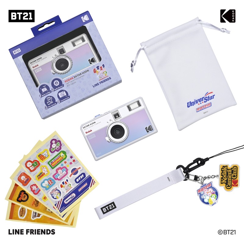 Kodak Ektar H35N x BT21 Limited Edition ⟨BTS Official Film Camera⟩