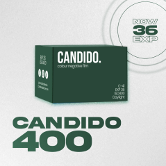 UPDATED VERSION Candido 400 Colour Film 35mm 36 exp